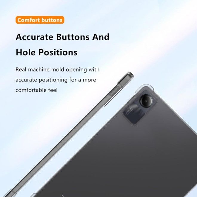 Xiaomi Redmi Pad SE Tablet Hülle - Softcase TPU Series - transparent