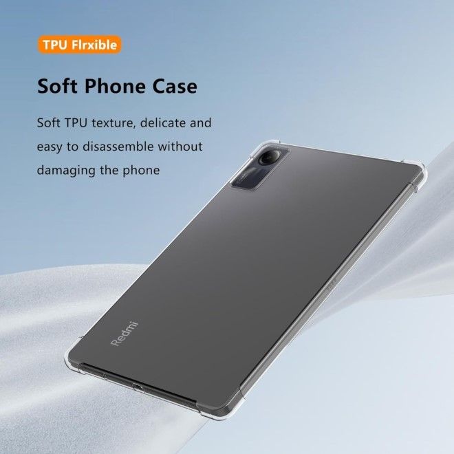 Xiaomi Redmi Pad SE Tablet Hülle - Softcase TPU Series - transparent