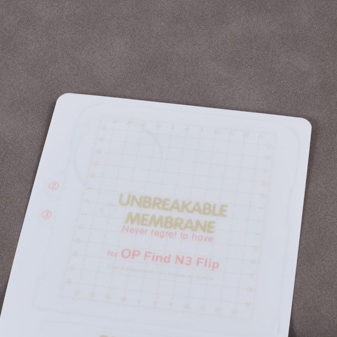 Oppo Find N3 Flip 5G Schutzfolie Displayschutz - Vorder- und Rückseite - transparent