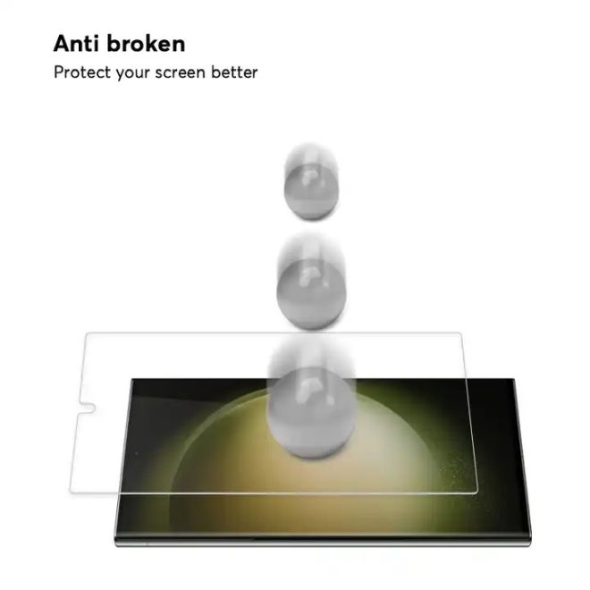 Samsung Galaxy S24+ Schutzglas Displayschutz - 9H Panzer Glas, 0.3mm - transparent