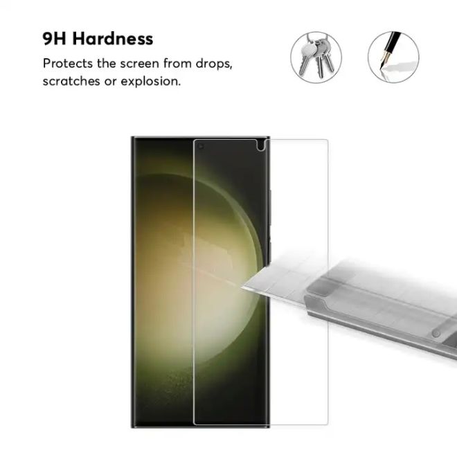 Samsung Galaxy S24+ Schutzglas Displayschutz - 9H Panzer Glas, 0.3mm - transparent
