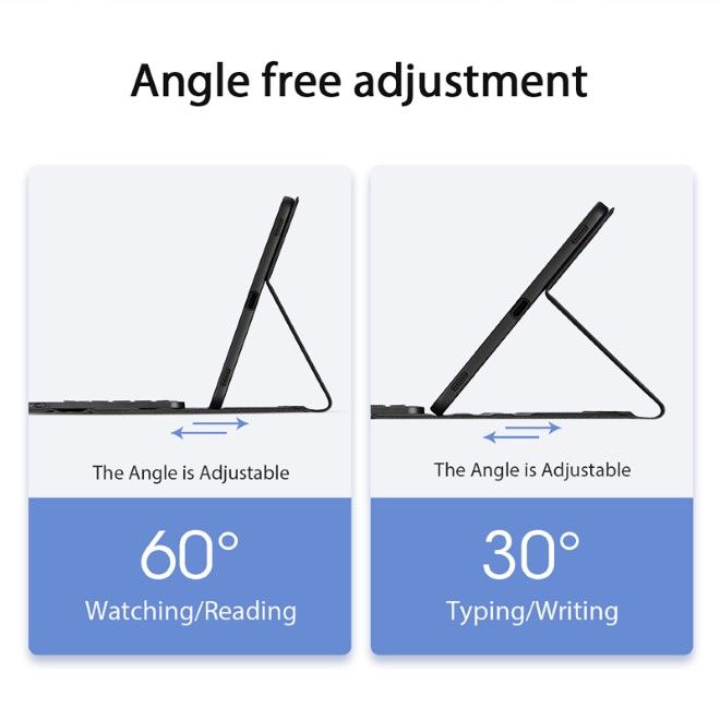 Dux Ducis - Samsung Galaxy Tab S9 FE (X510/X516B) / Galaxy Tab S9 (X710/X716B) Tastatur Hülle - Keyboard Case - TK Series - schwarz