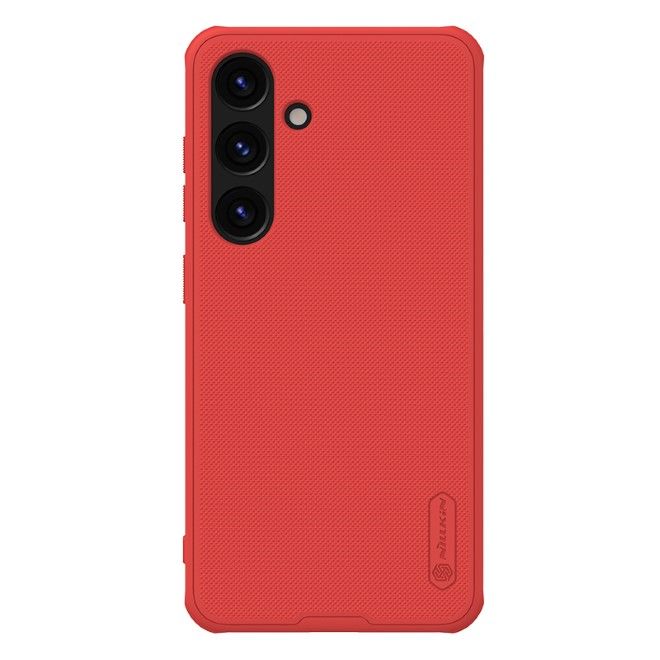 Nillkin - Samsung Galaxy S24+ Hülle - Kunststoff Case - Super Frosted Shield Pro Series - rot
