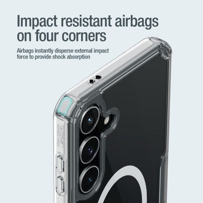 Nillkin - Samsung Galaxy S24+ Hülle - TPU Soft Case - Nature Pro Magnetic Series - transparent