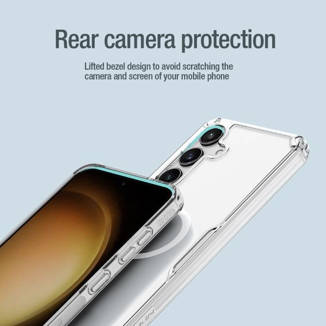 Nillkin - Samsung Galaxy S24+ Hülle - TPU Soft Case - Nature Pro Magnetic Series - transparent