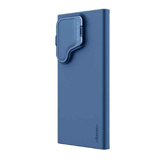 Nillkin - Samsung Galaxy S24 Ultra Hülle - TPU Softcase - Camshield Silky Prop Series - blau