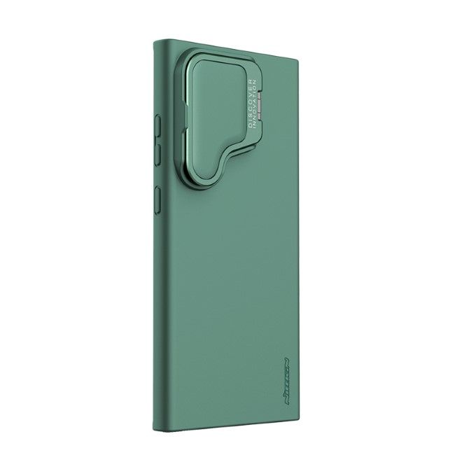 Nillkin - Samsung Galaxy S24 Ultra Hülle - TPU Softcase - Camshield Silky Prop Series - grün