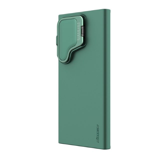 Nillkin - Samsung Galaxy S24 Ultra Hülle - TPU Softcase - Camshield Silky Prop Series - grün