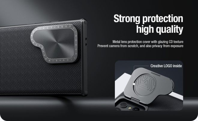 Nillkin - Samsung Galaxy S24 Ultra Hülle - Hardcase - Textured Prop Series - schwarz