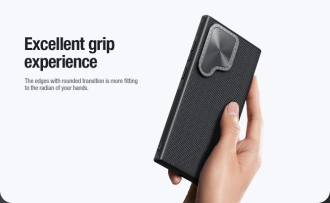 Nillkin - Samsung Galaxy S24 Ultra Hülle - Hardcase - Textured Prop Series - schwarz