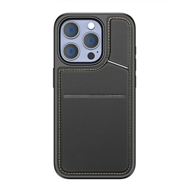 Dux Ducis - iPhone 15 Pro Hülle - PC und TPU Hardcase - Rafi II Mag Series - schwarz