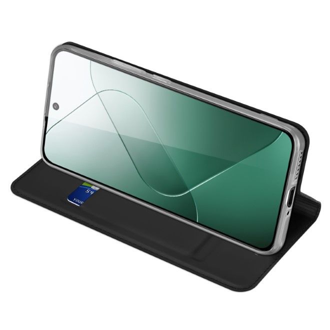 Dux Ducis - Xiaomi 14 Hülle - Handy Bookcover - Skin Pro Series - schwarz