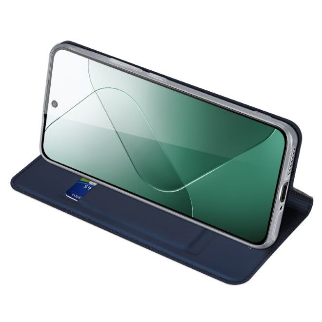 Dux Ducis - Xiaomi 14 Hülle - Handy Bookcover - Skin Pro Series - blau