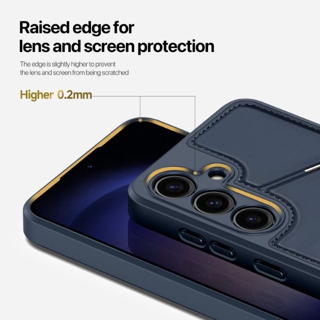 Dux Ducis - Samsung Galaxy S24+ Hülle - PC und TPU Hardcase - Rafi II Mag Series - blau