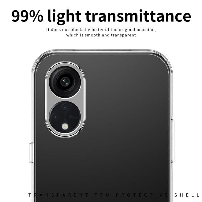 Mofi - Oppo A58 4G Hülle - Softcase TPU Series - transparent