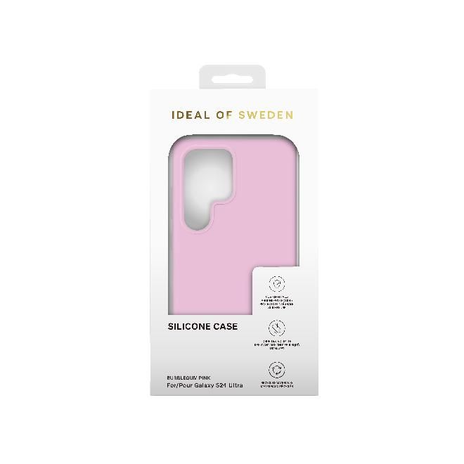 iDeal of Sweden - Samsung Galaxy S24 Ultra Hülle - Designer Silicone Cover - Bubblegum Pink