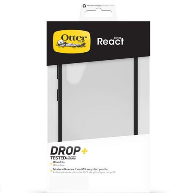 Otterbox - Samsung Galaxy S24 Outdoor Hülle - REACT Series - transparent/schwarz