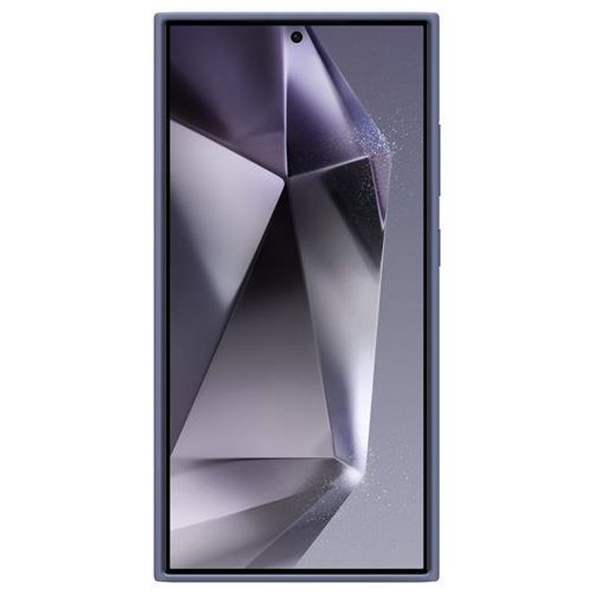 Samsung - Original Galaxy S24 Ultra Hülle - Silikon Backcover - violett
