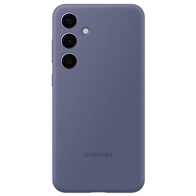 Samsung - Original Galaxy S24+ Hülle - Silikon Backcover - violett