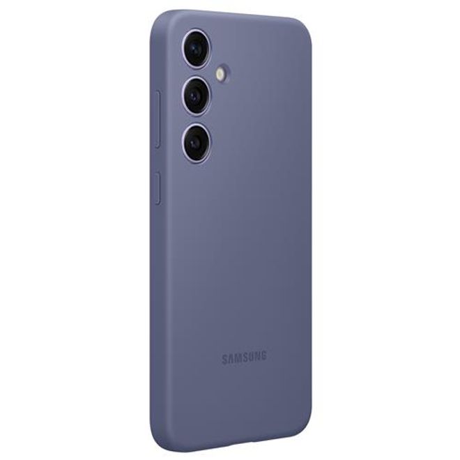 Samsung - Original Galaxy S24+ Hülle - Silikon Backcover - violett