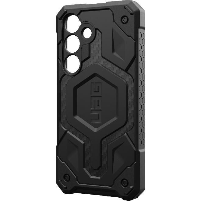 UAG - Samsung Galaxy S24 Hülle - Robustes Backcover - Monarch Case - carbon fiber