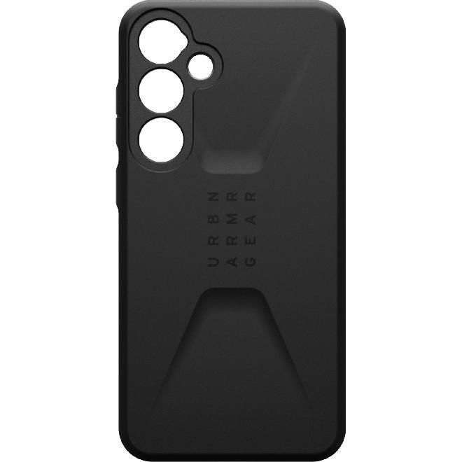 UAG - Samsung Galaxy S24+ Hülle - Robustes Backcover - Civilian Case - schwarz