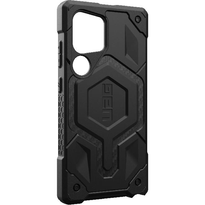 UAG - Samsung Galaxy S24 Ultra Hülle - Robustes Backcover - Monarch Case - carbon fiber