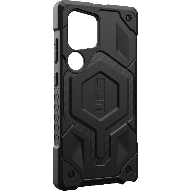 UAG - Samsung Galaxy S24 Ultra Hülle - Robustes Backcover - Monarch Case - carbon fiber