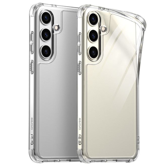 Araree - Samsung Galaxy S24+ Hülle - Case aus TPU Plastik - Anti-Slip Grip - Flexield Series - Made in Korea - transparent