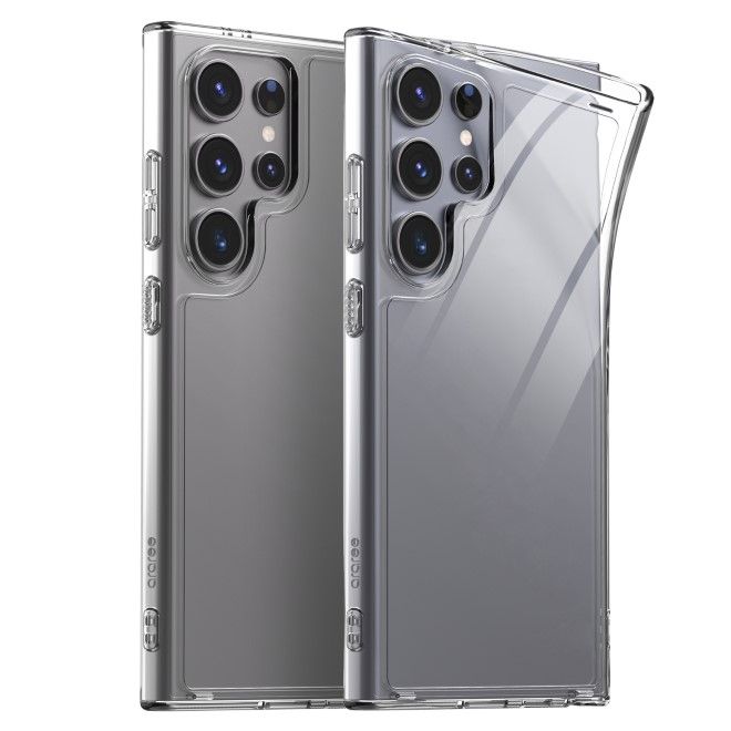 Araree - Samsung Galaxy S24 Ultra Hülle - Case aus TPU Plastik - Anti-Slip Grip - Flexield Series - Made in Korea - transparent