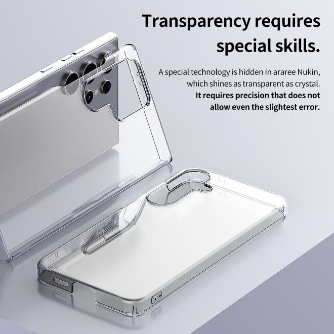 Araree - Samsung Galaxy S24 Ultra Schutzhülle Hardcase - Nukin Series - Made in Korea - transparent
