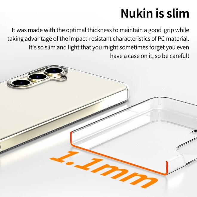 Araree - Samsung Galaxy S24 Ultra Schutzhülle Hardcase - Nukin Series - Made in Korea - transparent