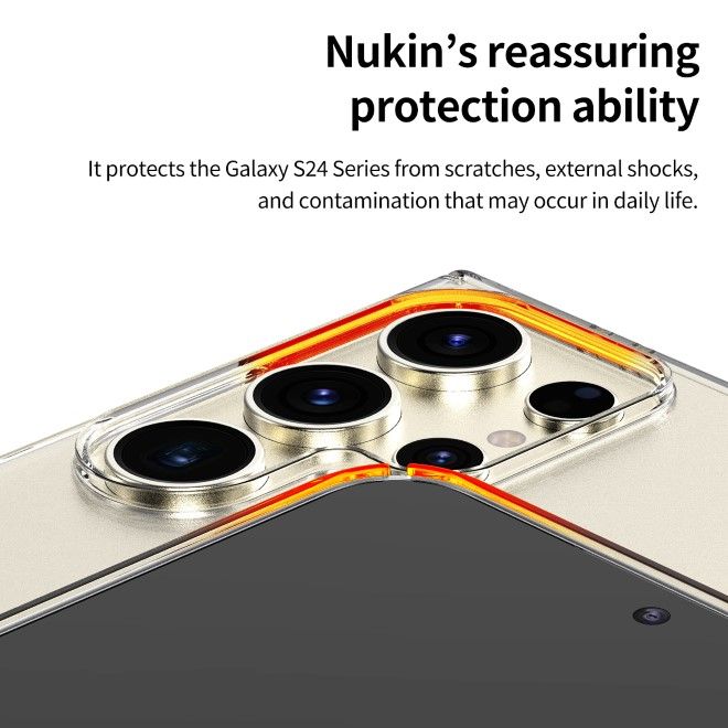 Araree - Samsung Galaxy S24 Ultra Schutzhülle Hardcase - Nukin Series - Made in Korea - transparent