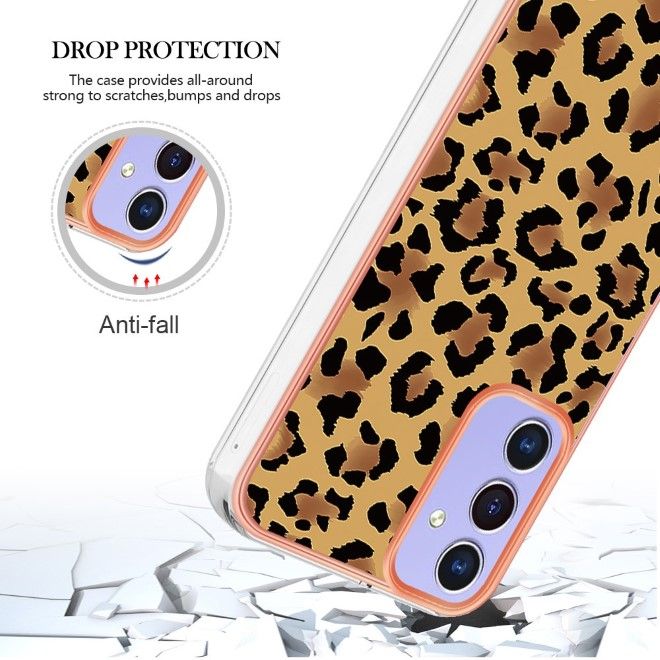 Samsung Galaxy A15 5G / 4G Handyhülle - Softcase IMD Image TPU Series - Leopard