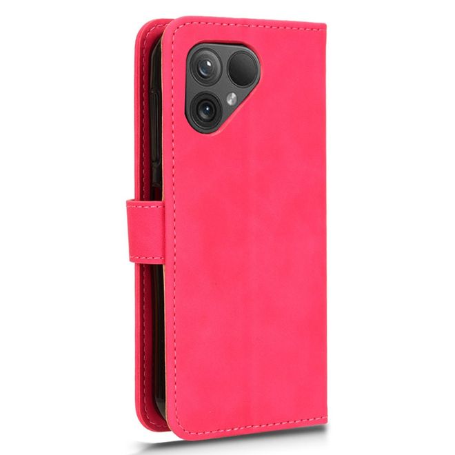 Fairphone 5 Handy Hülle - Classic II Leder Bookcover Series - pink