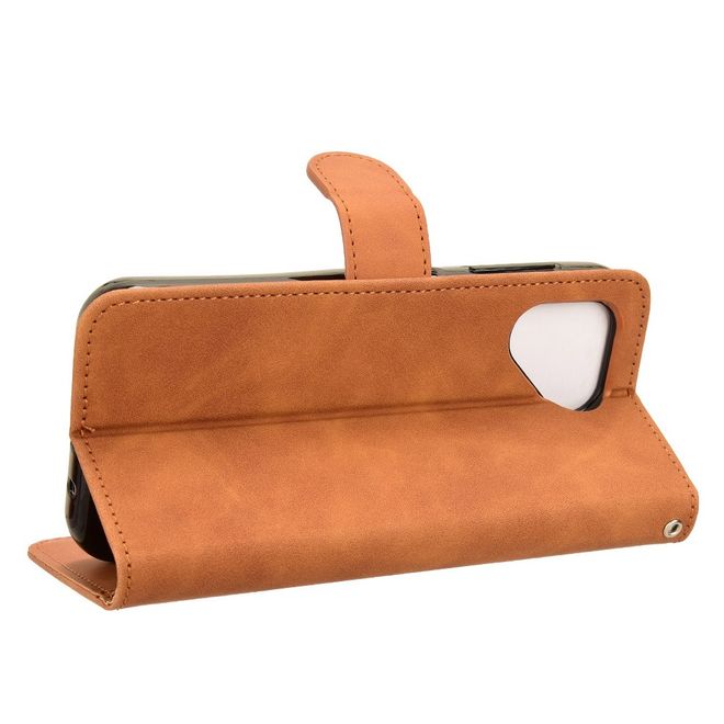 Fairphone 5 Handy Hülle - Classic II Leder Bookcover Series - braun