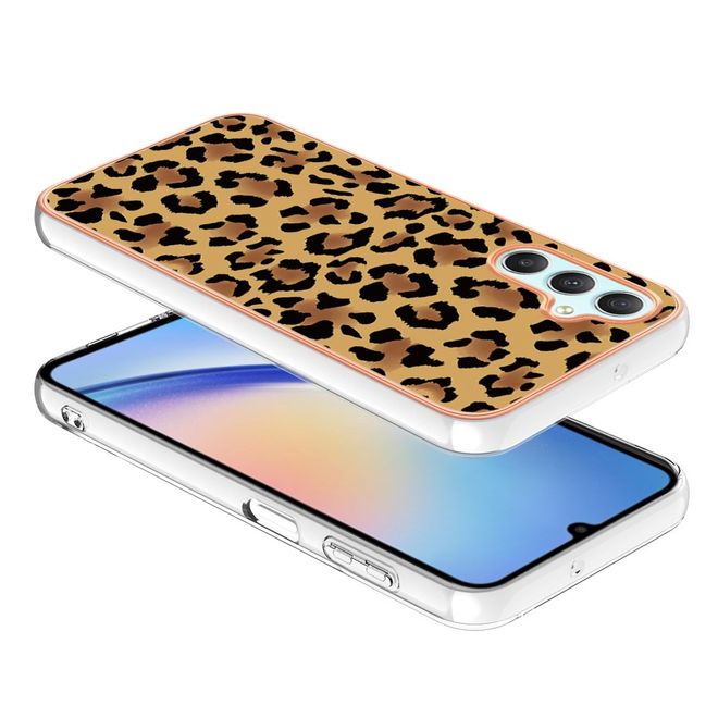 Samsung Galaxy A25 5G Handyhülle - Softcase IMD Image TPU Series - Leopard
