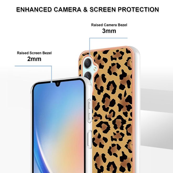 Samsung Galaxy A25 5G Handyhülle - Softcase IMD Image TPU Series - Leopard
