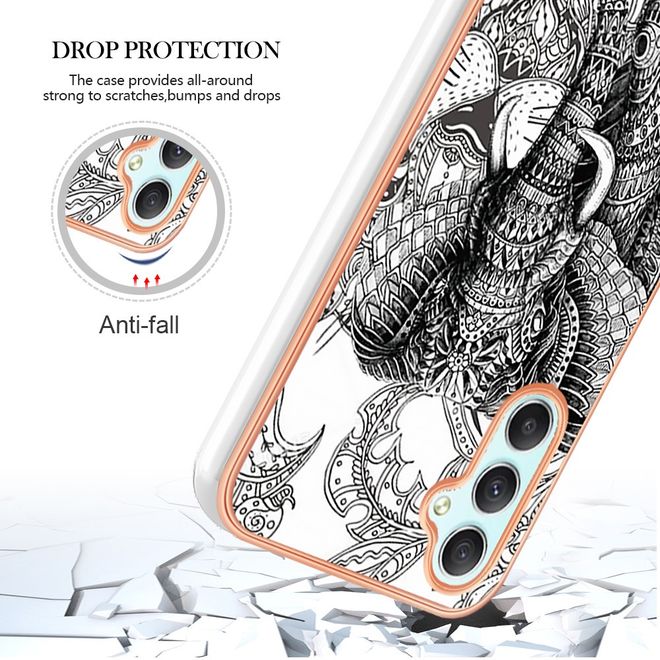 Samsung Galaxy A25 5G Handyhülle - Softcase IMD Image TPU Series - Totem Elefant