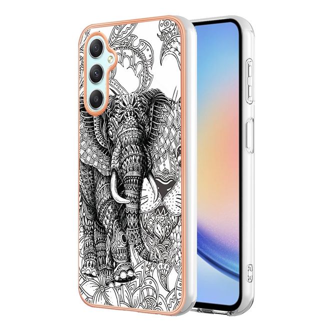 Samsung Galaxy A25 5G Handyhülle - Softcase IMD Image TPU Series - Totem Elefant