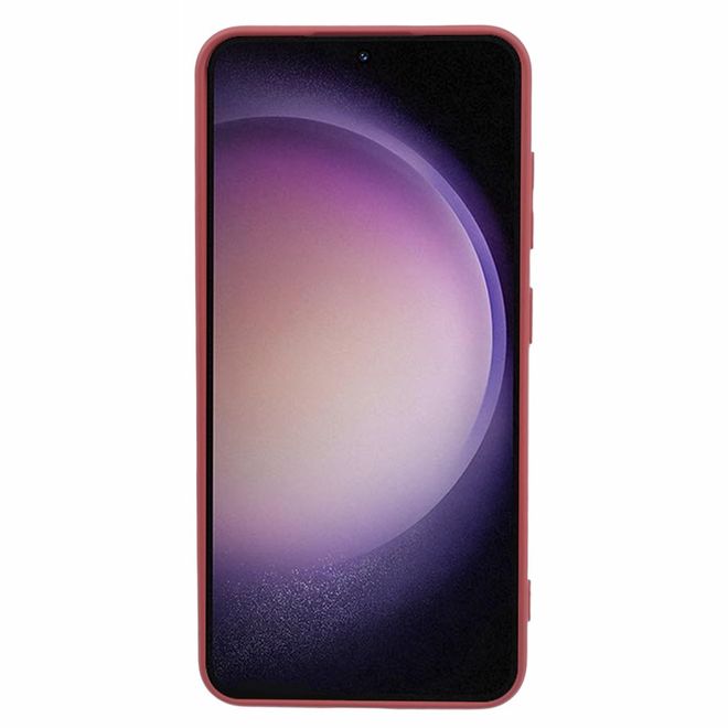 Samsung Galaxy S24+ Hülle - Softcase TPU Series - rot