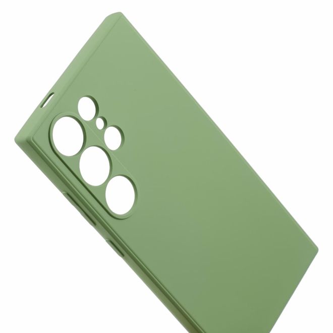 Samsung Galaxy S24 Ultra Hülle - Softcase TPU Series - grün