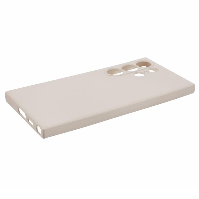 Samsung Galaxy S24 Ultra Hülle - Softcase TPU Series - weiss