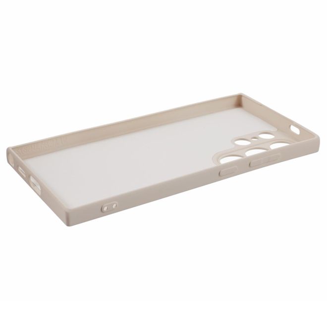 Samsung Galaxy S24 Ultra Hülle - Softcase TPU Series - weiss