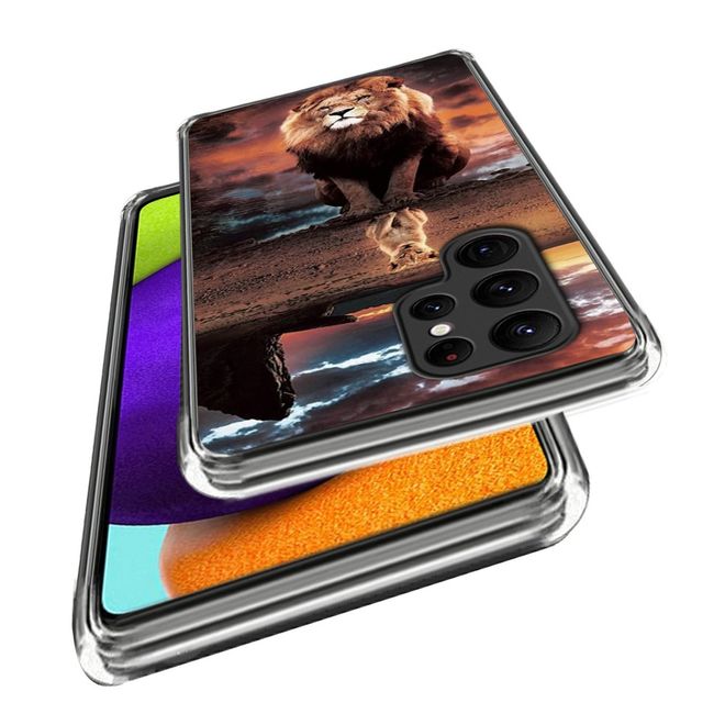 Samsung Galaxy S24 Ultra Handyhülle - Softcase Image TPU Series - Löwe