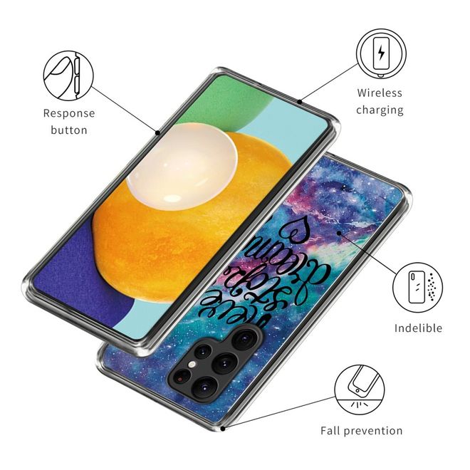 Samsung Galaxy S24 Ultra Handyhülle - Softcase Image TPU Series - Never Stop Dreaming