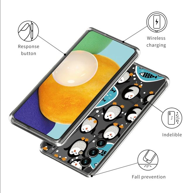 Samsung Galaxy A55 5G Handyhülle - Softcase Image TPU Series - Pinguine