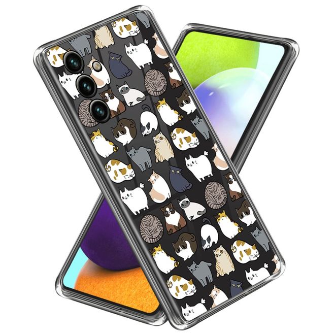 Samsung Galaxy A55 5G Handyhülle - Softcase Image TPU Series - Katze