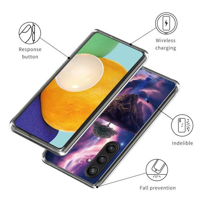 Samsung Galaxy S24+ Handyhülle - Softcase Image TPU Series - Aurora