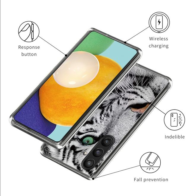 Samsung Galaxy S24+ Handyhülle - Softcase Image TPU Series - Tigerkopf